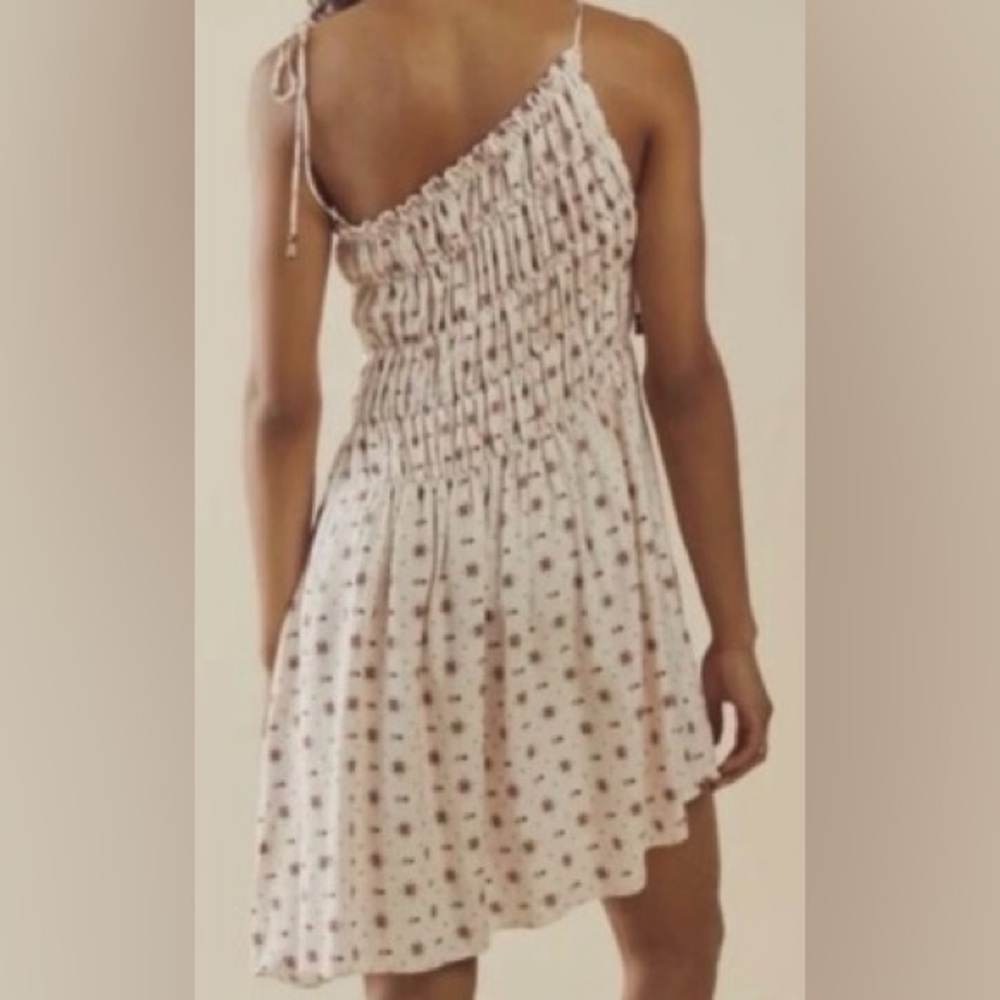 Free People Clementina Sleeveless Mini Dress in Ivory Combo Floral Print - Picture 4 of 8